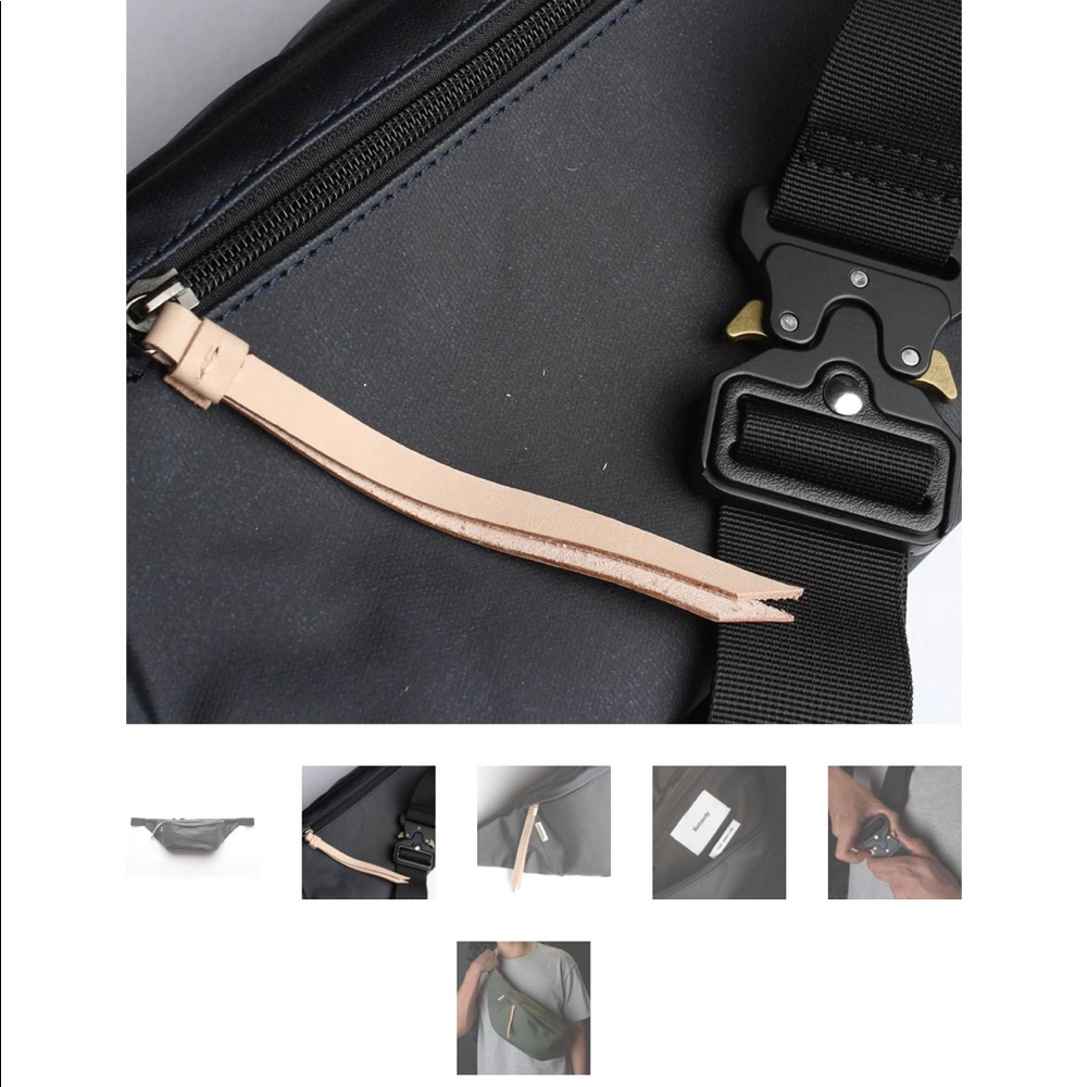 Kennedy Brand - The Dweller Sling Bag in Slate